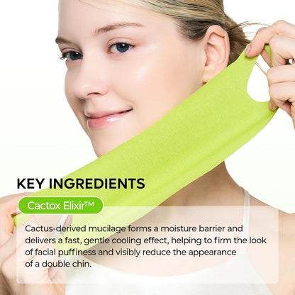 Cactus Cooling V-Up Lifting Face Mask