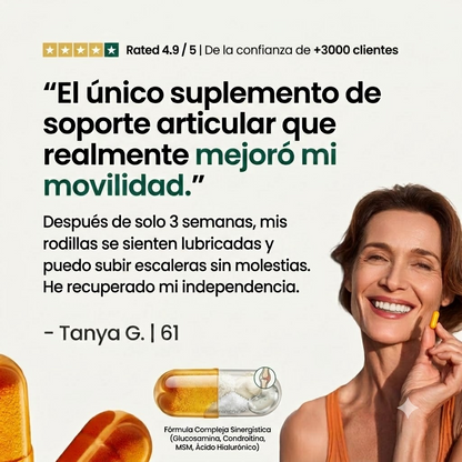 Vitaluxe Joint Support — Alivio para el Dolor Articular
