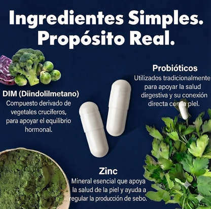 Triple Action Probiotic Supplement Capsules