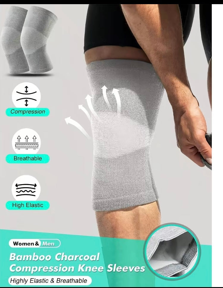 Bamboo Charcoal  Knee Warmer