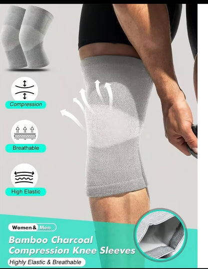 Bamboo Charcoal  Knee Warmer