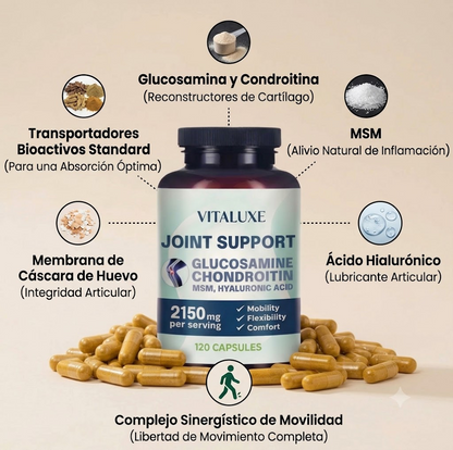 Vitaluxe Joint Support — Alivio para el Dolor Articular